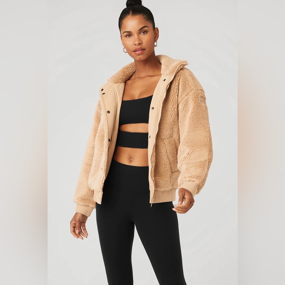 Alo Sherpa Varsity Jacket
